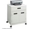 Safco Steel Machine Stand w/Pullout Drawer, 25w x 20d x 29.75h, Gray 1870GR - alternate 4