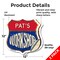 Signmission Pat's Workshop, 12 inch X 12 inch, Vinyl Decal, 2PK SHI-D-2PACK-12-489-PAT - alternate 4