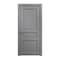 Sartodoors Interior Solid French Door 42 x 80 inches, Ego 5012 Painted Grey Oak, Single Regular Panel Frame H EGO5012ID-SEK-42 - alternate 1