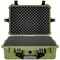 Eylar Medium 20in Gear Hard Case Waterproof w/ Foam Green SA00002-GRN - alternate 4