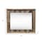 Homeroots 11" x 14" Gray Solid Wood Hanging Picture Frame 380286 - alternate 4