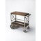 Homeroots Vintage Style Rolling Server Bar Cart 388944 - alternate 4