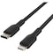 Belkin Boost Up Charge Usb C To Apple Lightning Cable 3ft, Black CAA003BT1MBK - alternate 2