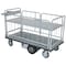 Vestil Elec Matl Hndl Cart Sides, 1 Shelf, 28x60, Steel, 500 lb Load Capacity, 1 Shelves, 68.875 in L EMHC-2860-3 - alternate 1