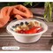 Kitch 24/7 Disposables White Compostable Classic Molded Fiber Bowl, 12 Ounce, 1000PK KC-12B-NPAW - alternate 3