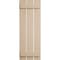 Ekena Millwork Rustic Three Board Spaced Board-n-Batten Rough Sawn Faux Wood Shutters, 17 1/2W x 30H, PR SHUBSS17X30RSPR - alternate 10