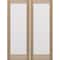 Doornmore G101, 74.5" x 98" ( 2x36" Door) Left Hand, Mahogany Full Lite Exterior Door G101-SW-3696_2_LI - alternate 7