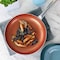 Gibson Home Copper Pan Cooking Excellence 12 Inch Aluminum Nonstick Frying Pan in Copper 108438.01 - alternate 4