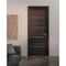 Sartodoors Modern Wood Interior Door with Hardware, Planum 0020 Chocolate Ash, Single Panel Frame Trims, Bathr PLANUM0020ID-CA-4296 - alternate 1