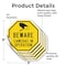 Signmission Beware Cameras in Operation, 6 inch X 6 inch, Vinyl Decal, 5PK OC-D-5PACK-6-23 - alternate 3