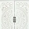 Homeroots 27in White Wood Accent Cabinet With Two Doors And Two Drawers 716324 - alternate 3