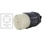 Ac Works Wiring Device, NEMA L22-20R Connector in Black, 20A, 277/480V, 4-Pole 5-Wire, Locking, cULus Lsted ASL2220R-BK - alternate 4