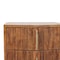 Homeroots 22" Brown Solid Wood Two Drawer Nightstand 701716 - alternate 8