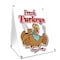 Signmission Fresh Turkeys, 24 Inch x 18 Inch A-frame Yard Sign, Plastic Sign SBC-1824-Fresh Turkeys - alternate 1