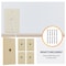 Newhouse Hardware Ivory 1-Gang Telephone Data Jack Wall Plate, 6P4C, for RJ11 Telephone Cables, Single Port, 5PK PHP-IV-05 - alternate 5