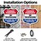 Signmission Private Property Shield Sign No Trespass, 6 inch X 6 inch, Plastic Sign, 2PK SHI-P-2PACK-6-453 - alternate 2