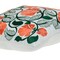 Homeroots 22" Orange and White Floral Cotton Throw Pillow With Embroidery 529293 - alternate 6