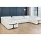 Homeroots White Italian Leather Power Reclining U Shaped Eight Piece Sectional With Console 634664 - alternate 6