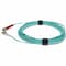 Add-On This Is A 1M Lc (Male) To St (Male) Aqua Duplex Riser-Rated Fiber ADD-ST-LC-1M5OM3 - alternate 4