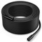 Maximm 200ft RG6 Triple Shielded Outdoor Satellite TV Coaxial Cable, Black Out-RG6-200FT - alternate 1