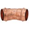 Viega ProPress 45 elbow P1 2 P2 2 copper 77043 - alternate 2