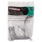 Prosource Coat and Hat Hook, 33 lb, 2-Hook, 1-1/2 in Opening, Zinc, Nickel H-015-BLN - alternate 3
