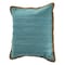 Homeroots Set of Two 20" Turquoise Cotton And Jute Throw Pillows with Texture, 2PK 554555 - alternate 4