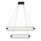Euf Neoness, Chandelier, 8-Light, 34", Matte Black, Clear Glass 50054-022 - alternate 1