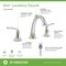 Symmons Elm Widespread Two-Handle Bathroom Faucet with Push Pop Drain Assembly (1.0 GPM) SLW5512PP - alternate 3