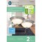 Boston Harbor Flush Mount Ceiling Fixture, 120 V, 15 W, 2-Lamp, LED Lamp, 1100 Lumens 4200-LED- BN - alternate 2
