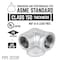 B & K 3/4 in. FIP each X 3/4 in. D FIP 3/4 in. D FIP Galvanized Malleable Iron Side Out Elb 311SOE-34 - alternate 4