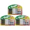 Expo Magnetic Dry Erase Markers with Eraser, Fine Tip, Black, 12PK 1944745 - alternate 1