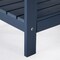 Homeroots 15" Navy Blue Plastic Outdoor Side Table 543737 - alternate 7