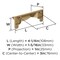 Amerock Inspirations 3 inch (76mm) Center-to-Center Champagne Bronze Cabinet Cup Pull, 25PK 25VMP1592CZ - alternate 3