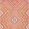 Homeroots 9' X 12' Coral Pink And Ivory Tribal Washable Indoor Outdoor Area Rug 598116 - alternate 5