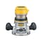 Dewalt 2-1/4 HP (maximum motor HP) EVS Fixed Base Router with Soft Start DW618 - alternate 1
