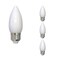 Bulbrite LED Filament 5W, Dimmable B11, Clear Glass, E26 Base, 2700K, 500 Lm, 4PK 862844 - alternate 1