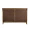 Homeroots 57" Gray Solid Wood Seven Drawer Dresser 521237 - alternate 9