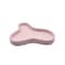 Homeroots 8in Pale Pink Resin Handmade Geometric Trinket Tray 724177 - alternate 1
