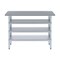 Amgood 14in D x 48in L Stainless Steel Table, Three Undershelves AMG WT-1448-3SH-Z - alternate 6