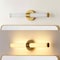 Jonathan Y Brooks 20.13" 1-Light Industrial Mid-Century Iron Integrated LED Vanity Light, Brass Gold JYL7119A - alternate 8