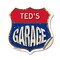 Signmission Ted's Garage, 12 Inch X 12 Inch, Vinyl Decal SHI-D-12-383-TED - alternate 1