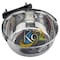 K9 Kennel Store Snap nft Lock Bowl Single Bowl and Bracket SNP-LK-B - alternate 1