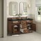 James Martin Vanities Lorelai 60" Double Vanity, Mid-Century Walnut, w/ 3 CM Phantome Eclos Top 424-V60D-WLT-3PHT - alternate 6
