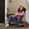 Adams Keter Everest Graphite Resin Rocker 259973 - alternate 3