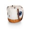 Picnic Time Family Of Brands NCAA Penn State Nittany Lions Coronado Canvas and Willow Basket Tote - Picnic Bag 203-00-187-494-0 - alternate 2