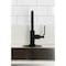 Kingston Brass Single-Handle Bar Faucet, Matte Black KSD8500KL - alternate 3