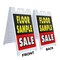 Signmission Floor Sample Sale, A-Frame & 2 Decals Installed, Heavy-Duty Plastic Frame SBHD-D-2436-Floor Sample Sale - alternate 4