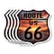 Signmission Route Us 66 Sunset, 12 inch X 12 inch, Aluminum Metal Sign, 5PK SHI-A-5Pack-12-482 - alternate 1