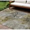 Homeroots 9' X 12' Taupe Brown And Gray Abstract Washable Indoor Outdoor Area Rug 581783 - alternate 1